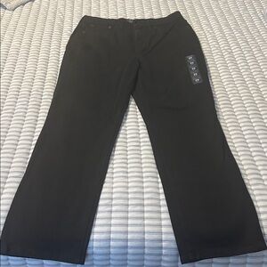 J. Crew Black Essential Straight Jeans